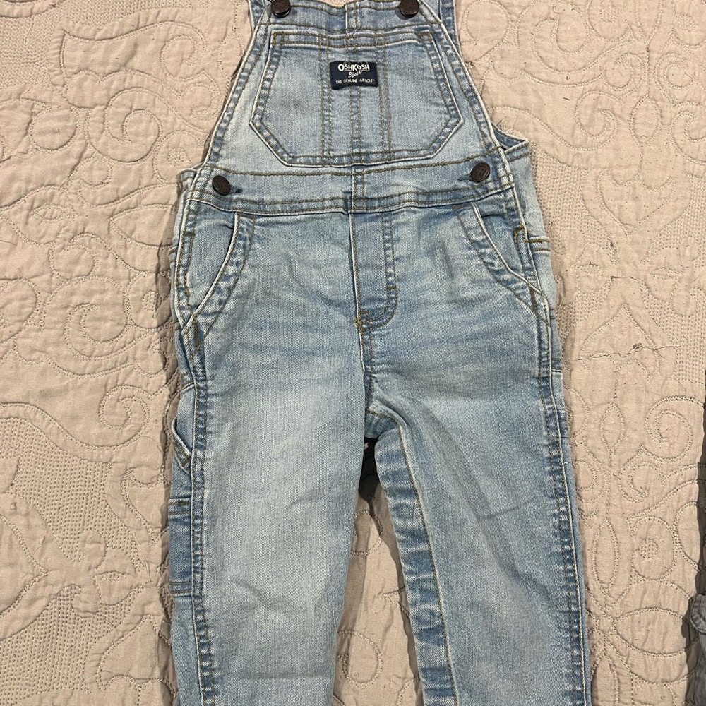 OshKosh B'gosh Blue Classic Denim Overalls